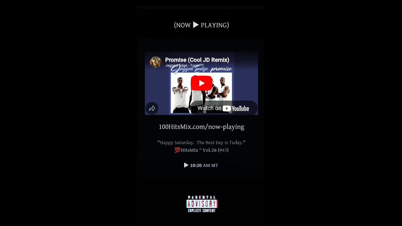 NOW ▶️ PLAYING #JaggedEdge