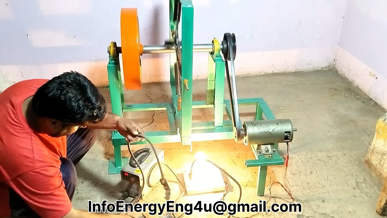 How the free energy generator works