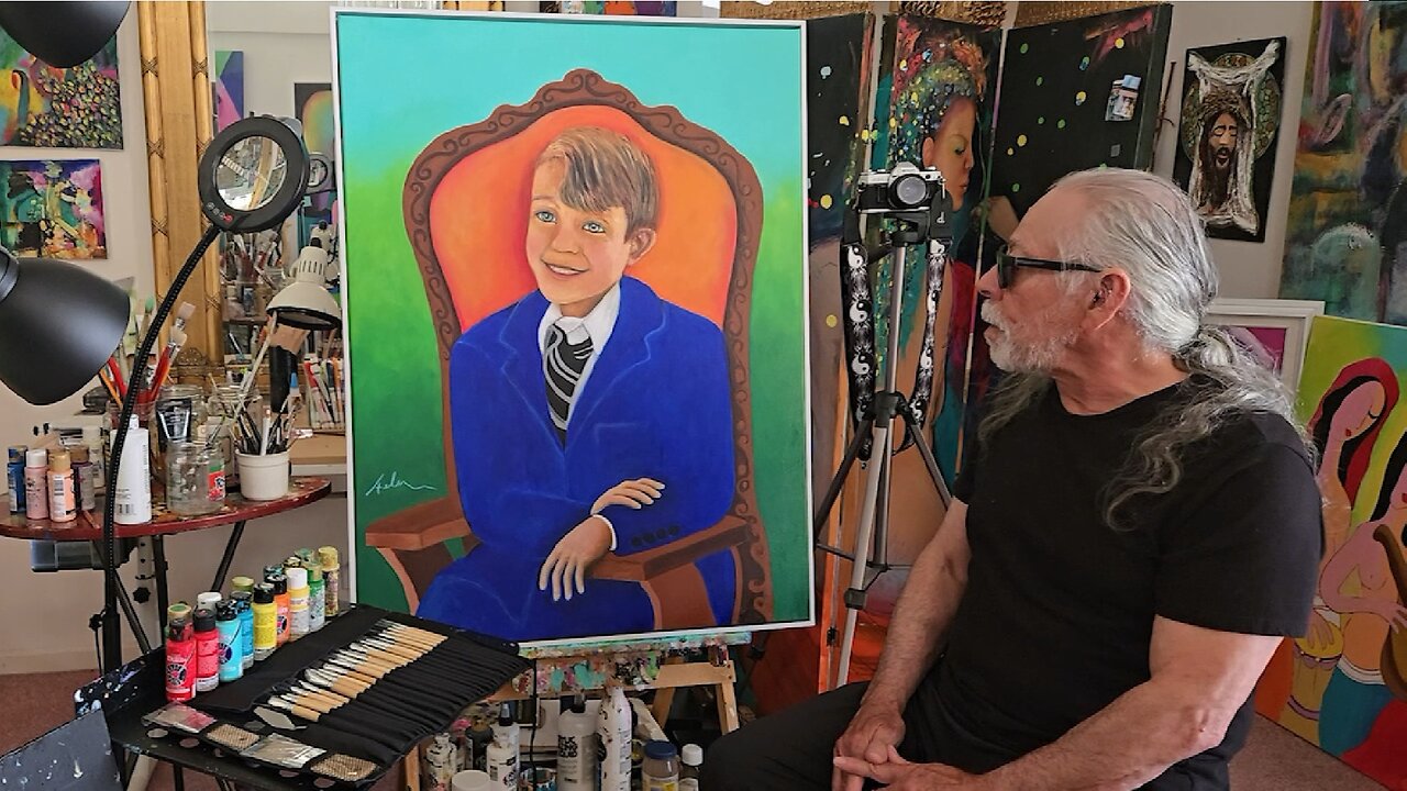 FelixDuenas.Art part two, "Bentley" family portrait