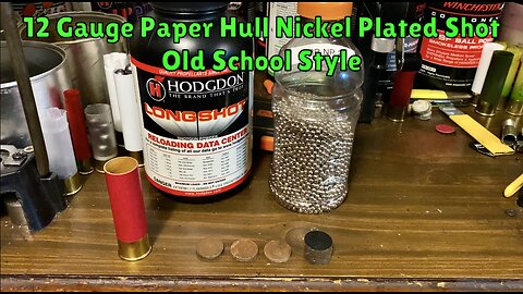 12GA Paper Hull 1 3/8 Ounce Nickel Plated #2 Old School Style
