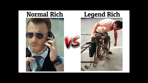 Normal Rich Vs Legend Rich !! Memes