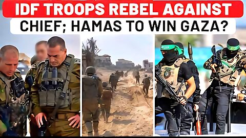 Israeli Soldiers Openly Rebel Against IDF Chief Amid Hamas' Scariest Plan; No Troops For Gaza War?
