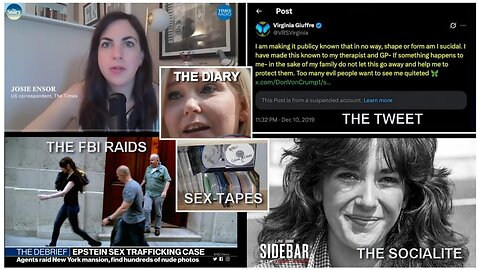 Epstein victim's diary describes hidden cameras, sex tapes, blackmail - POSTED AUGUST 2025
