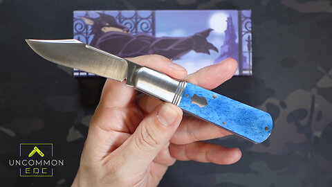 First Look: Gateway Barlow by Jack Wolf Knives | Smooth Blue Bone