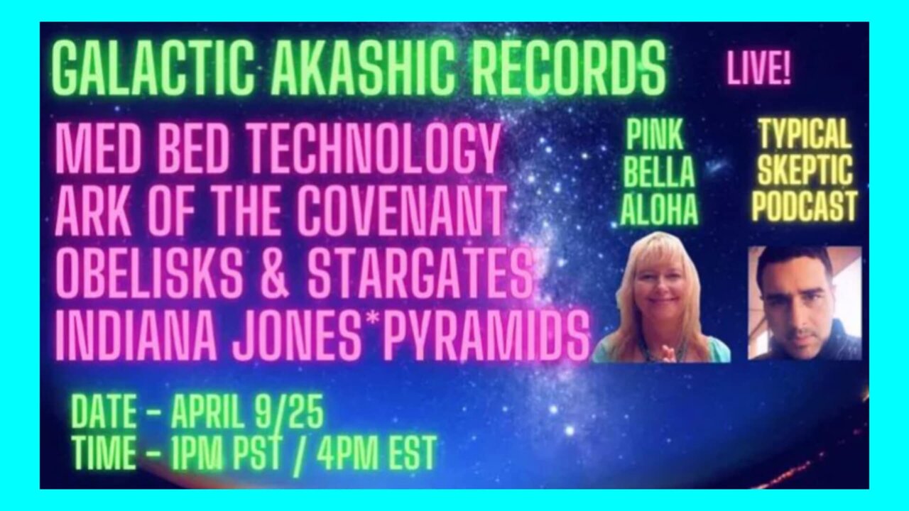 Akashic Records, Arc of Covenant, Obelisks, Indiana Jones Pyramids - Pink Bella Aloha - TSP # 1911