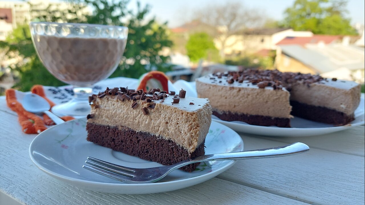 Apr 22 2025 Happy Easter! Lets decorate cake, Chocolate mousse cake!
