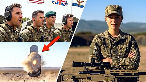 Female Rookie Sniper Vs Elite Unit — Her Shots Stunned The Entire Training Base