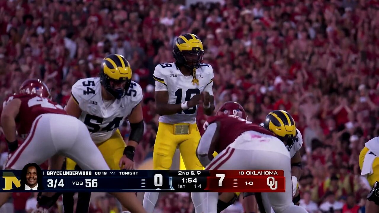 2025 Week 2 - Oklahoma - Every Snap + Replays