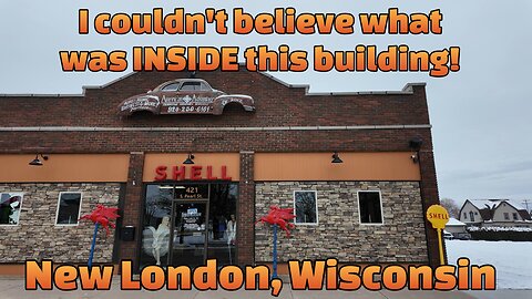 I Couldn't Believe What Was Inside This Building! New London, Wisconsin