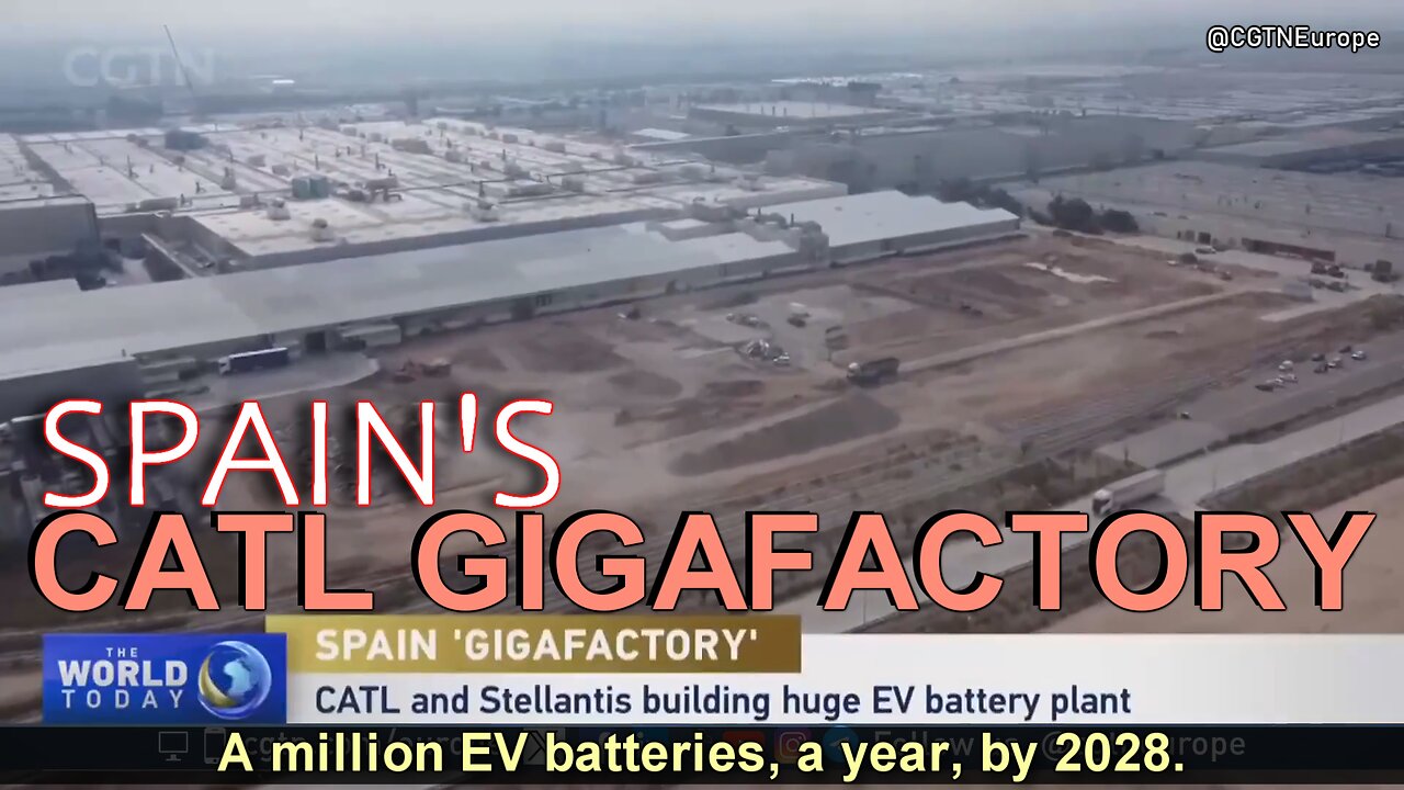 Spain's CATL-Stellantis Joint Gigafactory Break Ground 😳
