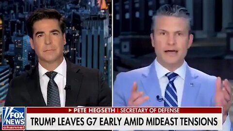 SEC HEGSETH: “People are reading into a lot of aspects right now. We’re strong. We’re prepared." (6.16.25) w/ Jesse Watters