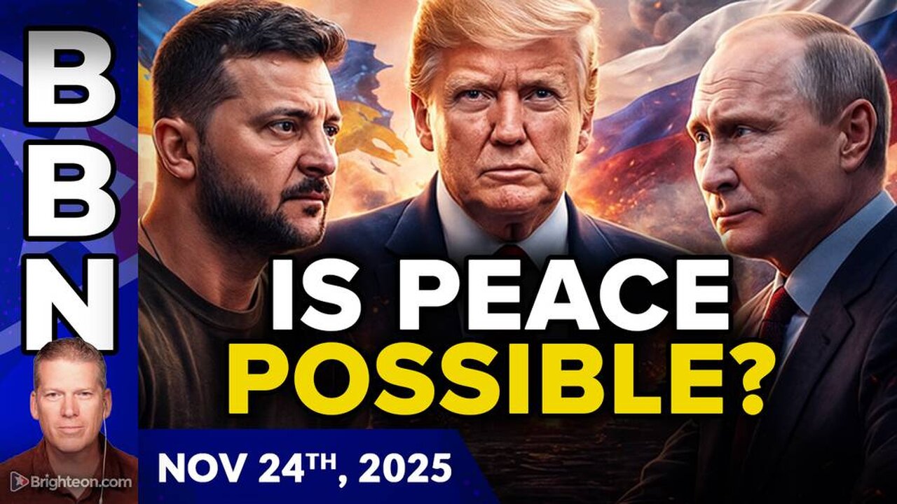 Brighteon Broadcast News, Nov 24, 2025