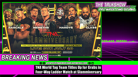 TNA World Tag Team Titles Up for Grabs in Four Way Ladder Match at Slammiversary