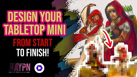 Designing a character from Start to Finish with Roliste TV