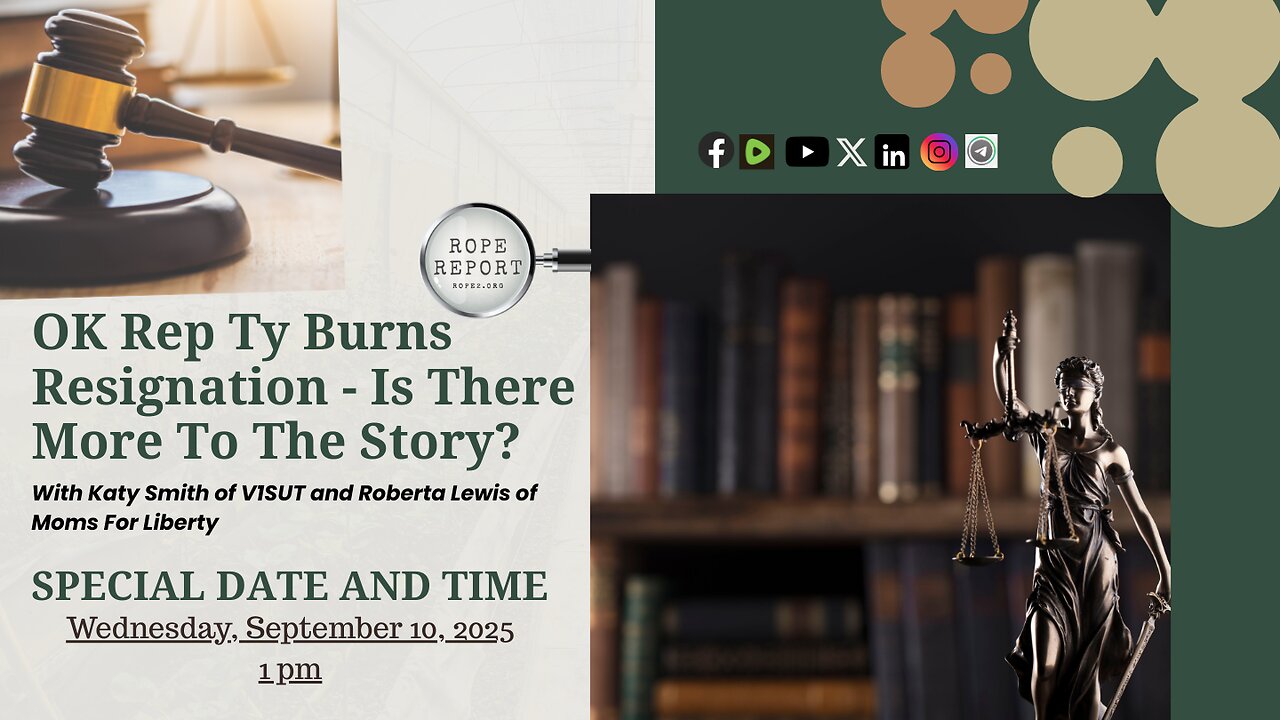 OK Rep Ty Burns' Resignation - Is There More To The Story?