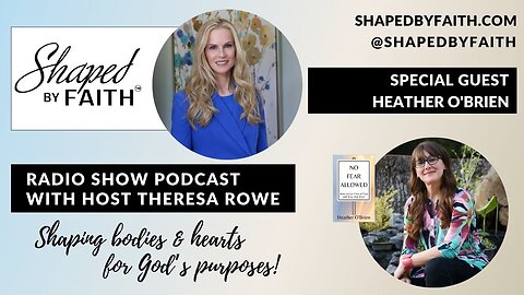 No Fear Allowed: Break Free from Fear & Find Peace in Christ | Heather Watson O’Brien