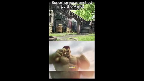 Which superheroes have been punched by the Hulk??