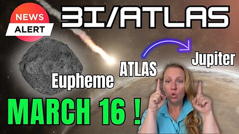 3I/Atlas targets Jupiter's EUPHEME !! If there is a NEW MOON after it left WE KNOW IT IS ARTIFICIAL