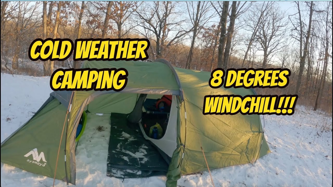 Winter Cold Weather Camping (Ayamaya Tunnel Tent)