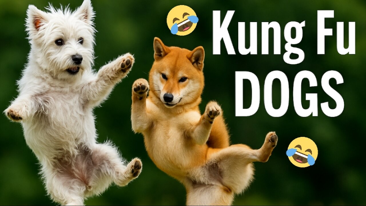 Kung Fu Dogs🤣🤣🤣🤣