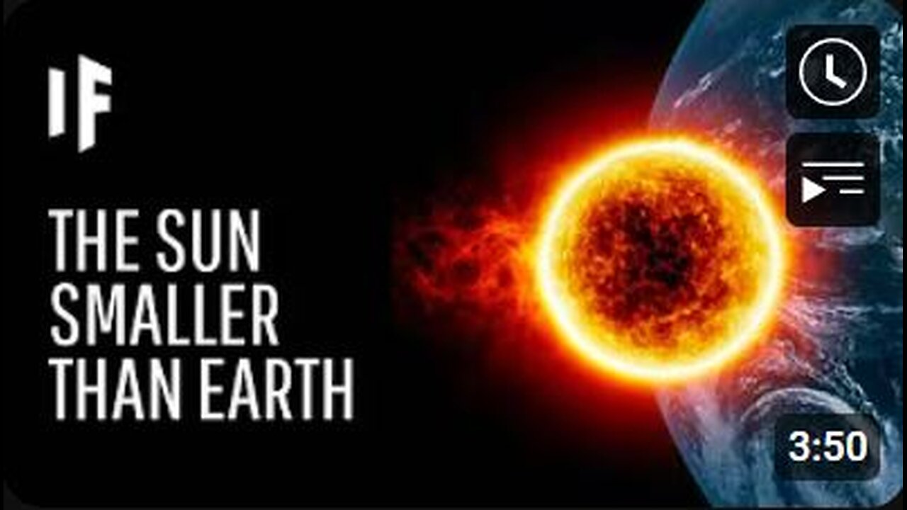 What If The Sun Was Smaller Than The Earth? | The Catastrophic Effects on Our Solar System!