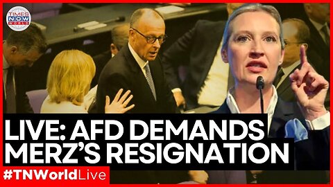 LIVE| Weidel Calls Vote Fraud, Demands Merz Resign After Failing to Win Bundestag Majority| Germany