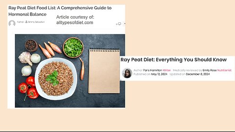 EP36 - Ray Peat Diet review