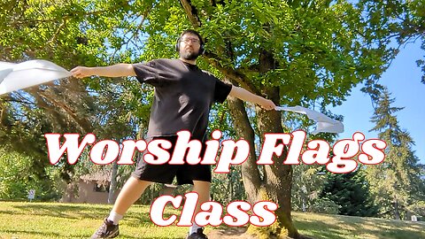 What I Did in Worship Flags Class over Zoom - May 2025