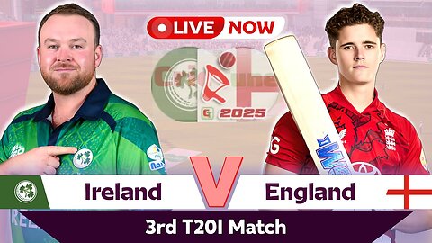 Live: England vs Ireland | 3rd T20 | Live Score & Commentary | Live cricket match today