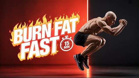 15-Minute Fat Burning Workout at Home 🔥 (No Equipment)