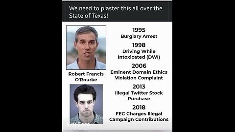 Soy Boy Beta O Rourke Going to Jail? TX Wins 5 House Seats Dems Lose 5