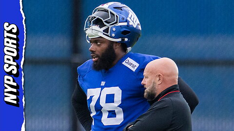 Will Andrew Thomas suit up for Giants' home opener against the Chiefs?