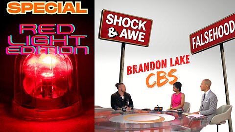 Special Red Light Edition | ⁨@brandonlakeofficial⁩ on ⁨@CBS⁩ | RUN FAR FROM THIS MAN!!!