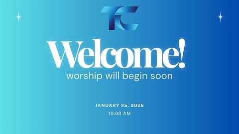 "The Coming Storm" | Matthew 24:42-44 | January 25, 2026