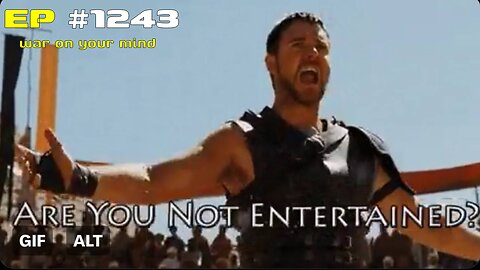 #1243 war on your mind LIVE FROM THE CALIFORNIA REPUBLIC 11.11.25