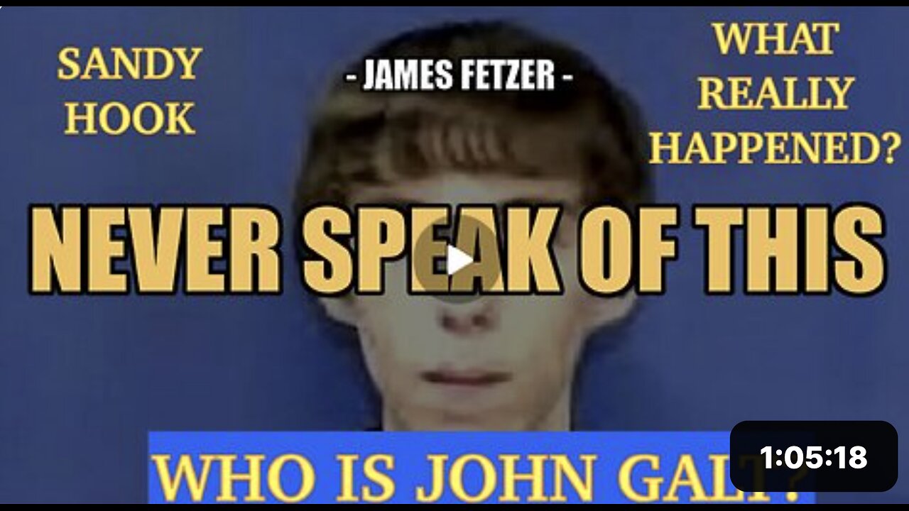 SANDY HOOK THE REAL STORY W/ DR JAMES FETZER. WHO IS JOHN QALT?