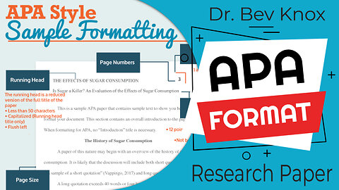 How to Write a Research Report using APA-Style