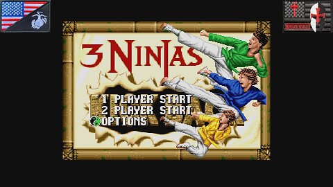 Standard Console Theater: "3 Ninjas Kick Back" [Part 1] (Sega CD - 1994) [NA Only]
