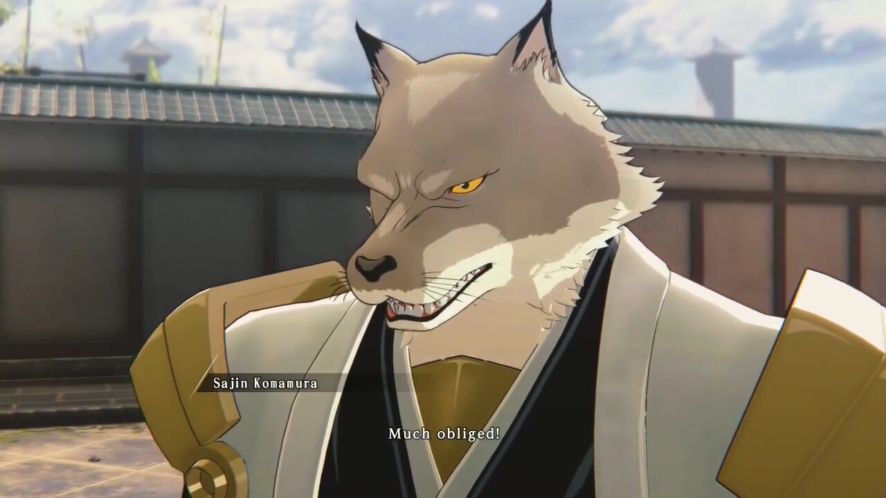 sajin komamura all dialogue/cutscenes/secret story BLEACH Rebirth of Souls