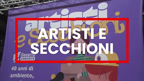 Gesenu, artisti e secchioni