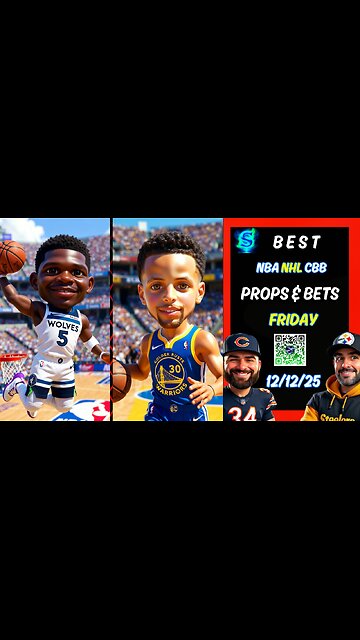 🏀 Friday's Best NBA PROPS | COLLEGE BASKETBALL PICKS | NHL PICKS | PRIZEPICKS TODAY |12/12/25