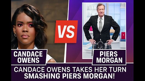 AVD Live! Candace Owens Takes Her Turn Destroying Piers Morgan.