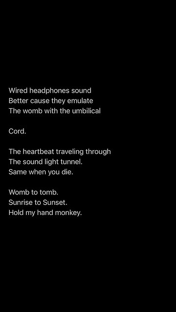 You were kicking to the beats in the womb