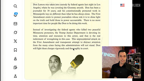 Don Lemon ARRESTED in Minnesota Church Storming! - Vince