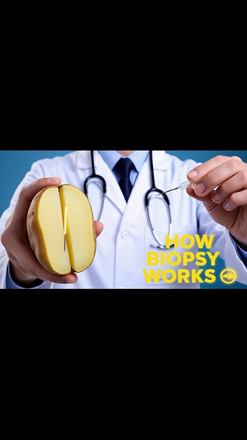 How a Cancer Biopsy Works 🧬 (Explained With a Potato 🥔)