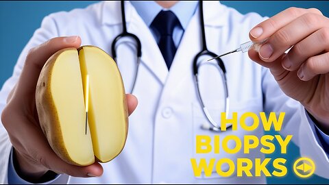 How a Cancer Biopsy Works 🧬 (Explained With a Potato 🥔)