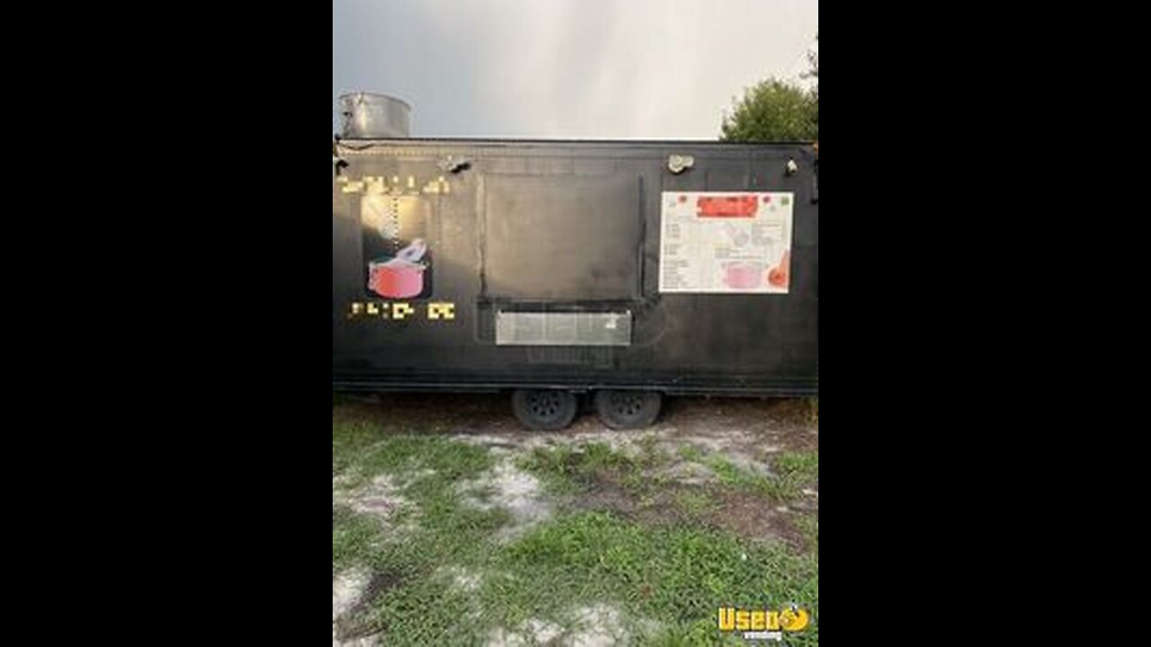 2011 20' Kitchen Food Trailer with Fire Suppression System for Sale in Florida!