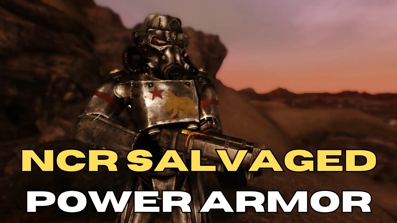 NCR Salvaged Power Armor - How Get This Armor From NCR Troops in Fallout New Vegas