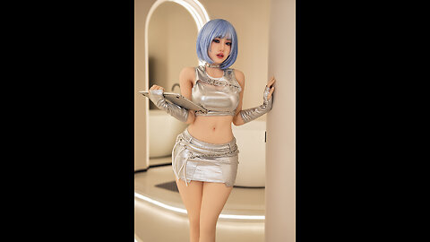 Nola 164cm TPE Sex Doll Natural Skin Blue Hair TPE Adult Love Doll