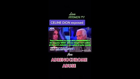"Uncovering the Alleged Adrenochrome Use by Celine Dion: A Revelatory Insight"